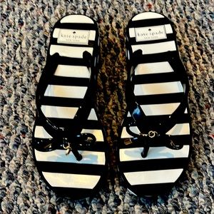 Kate Spade New York bowtie flip-flops